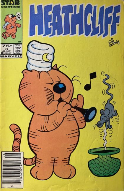 Heathcliff  |  Issue#8B | Year:1986 | Series: Heathcliff | Pub: Marvel Comics | Newsstand Edition