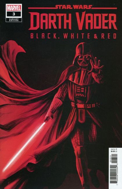 Star Wars: Darth Vader - Black, White & Red  |  Issue#3B | Year:2023 | Series: Star Wars | Pub: Marvel Comics | Carmen Nunez Carnero Variant