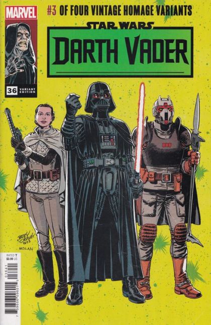 Star Wars: Darth Vader, Vol. 3 Target Aphra |  Issue#36D | Year:2023 | Series: Star Wars | Pub: Marvel Comics | Jerry Ordway Homage Variant