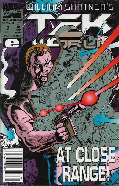 Tek World Tek War |  Issue#5B | Year:1993 | Series:  | Pub: Marvel Comics | Newsstand Edition