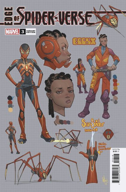 Edge of Spider-Verse, Vol. 4 A Star (Spider) Is Born / Birds of a Feather |  Issue#3G | Year:2024 | Series:  | Pub: Marvel Comics | Pete Woods Incentive Design Variant (1:10)