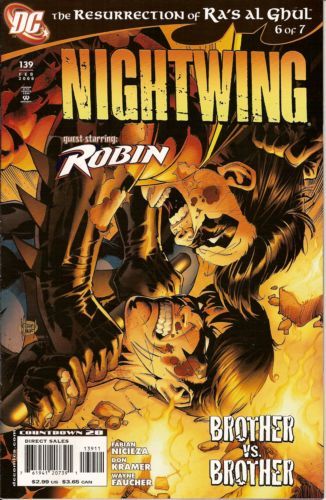 Nightwing, Vol. 2 The Resurrection of Ra's al Ghul - Part 6: Living Proof |  Issue#139A | Year:2007 | Series: Nightwing | Pub: DC Comics | Direct Edition