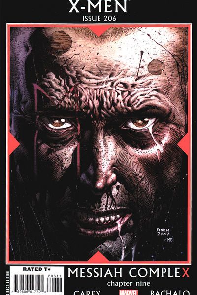 X-Men, Vol. 1 Messiah Complex - Chapter Nine |  Issue#206A | Year:2007 | Series: X-Men | Pub: Marvel Comics | David Finch Regular