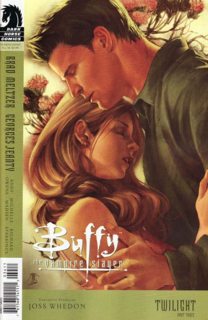 Buffy the Vampire Slayer: Season Eight Twilight, Chapter Three: Them F#@%ing (Plus the True History of the Universe) |  Issue#34A | Year:2010 | Series: Buffy the Vampire Slayer | Pub: Dark Horse Comics | Regular Cover