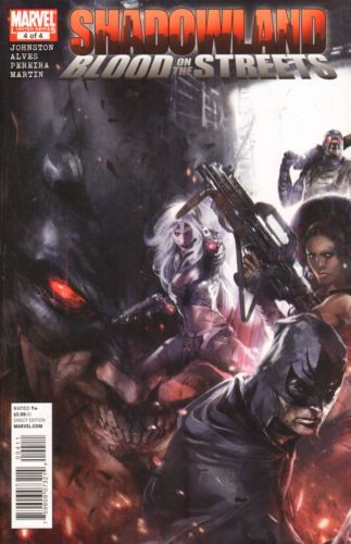 Shadowland: Blood on the Streets Shadowland - Shadows Fall |  Issue#4 | Year:2010 | Series:  | Pub: Marvel Comics |