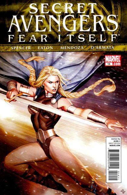 Secret Avengers, Vol. 1 Fear Itself  |  Issue#14A | Year:2011 | Series: Avengers | Pub: Marvel Comics | Adi Granov Regular Cover