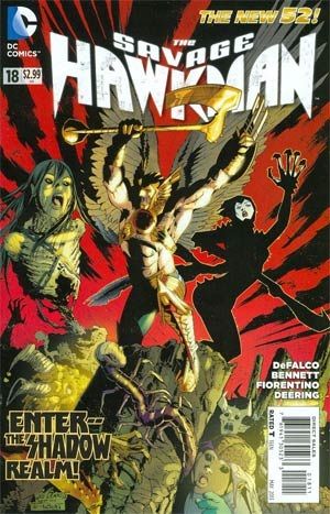 The Savage Hawkman Shadows Lost! |  Issue#18 | Year:2013 | Series:  | Pub: DC Comics |