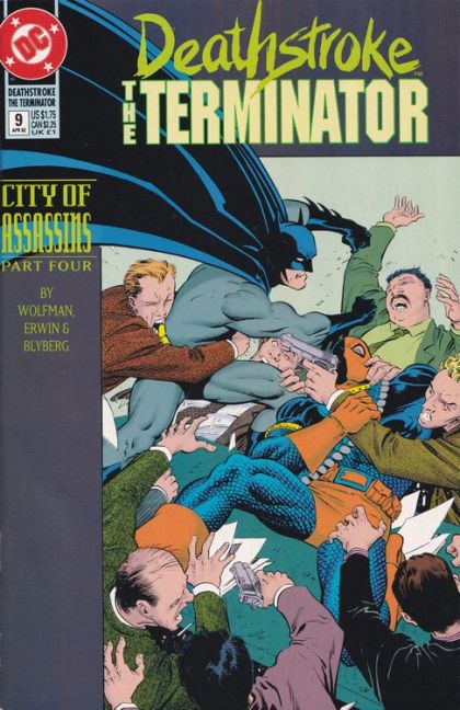 Deathstroke, The Terminator City Of Assassins, pt 4: The Resurrection |  Issue#9 | Year:1992 | Series: Deathstroke | Pub: DC Comics |