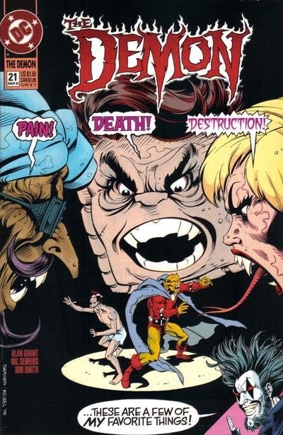 The Demon, Vol. 3 Labyrinth |  Issue#21 | Year:1992 | Series: Demon | Pub: DC Comics |
