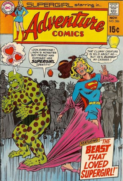 Adventure Comics, Vol. 1 The Beast That Loved Supergirl! / The Godmother Of Steel! |  Issue