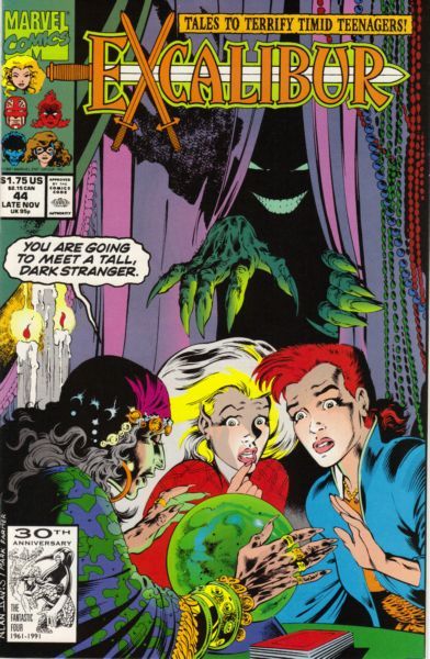 Excalibur, Vol. 1 Witless for the Prosecution |  Issue#44A | Year:1991 | Series: Excalibur | Pub: Marvel Comics | Direct Edition