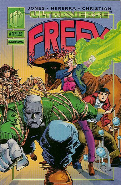 Freex Freaked |  Issue#1A | Year:1993 | Series:  | Pub: Malibu Comics | Direct Edition