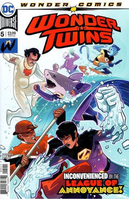 Wonder Twins Magic and Gallyes |  Issue#5A | Year:2019 | Series:  | Pub: DC Comics | Regular Stephen Byrne Cover