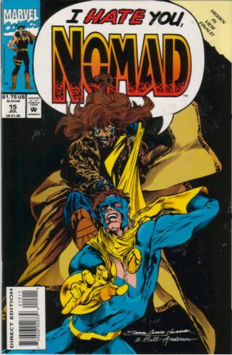Nomad, Vol. 2 Hidden in View, Part 4: Love, Hate & Everything in Between |  Issue#15 | Year:1993 | Series: Nomad | Pub: Marvel Comics |