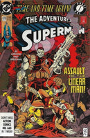 The Adventures of Superman Time and Time Again - The Linear Man |  Issue