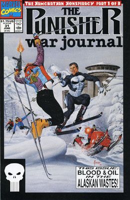 Punisher War Journal, Vol. 1 The Kamchatkan Konspiracy, Part 1: Pipeline |  Issue#31A | Year:1991 | Series: Punisher | Pub: Marvel Comics | Direct Edition