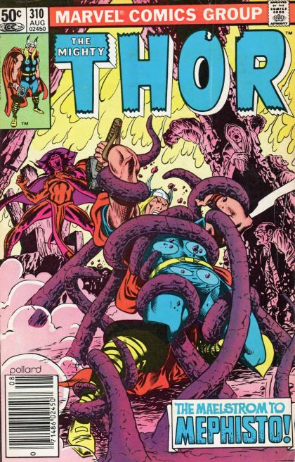 Thor, Vol. 1 The Maelstrom to Mephisto |  Issue#310B | Year:1981 | Series: Thor | Pub: Marvel Comics | Newsstand Edition