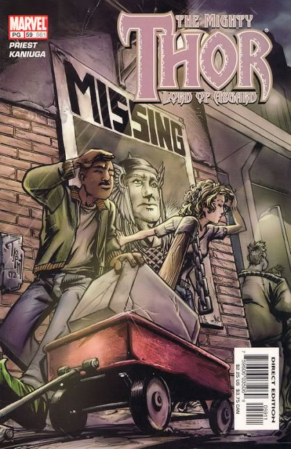 Thor, Vol. 2 The Substance of Things Hoped For |  Issue#59 | Year:2003 | Series: Thor | Pub: Marvel Comics |