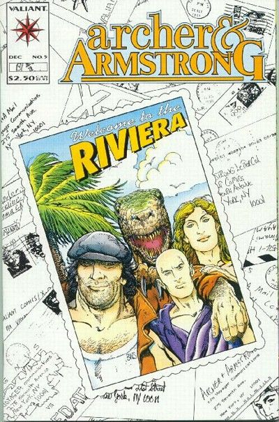 Archer & Armstrong, Vol. 1 Trouble In Paradise |  Issue#5 | Year:1992 | Series:  | Pub: Valiant Entertainment |