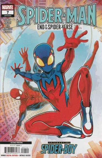 Spider-Man, Vol. 4 End of the Spider-Verse, Spider-Genesis |  Issue#7F | Year:2023 | Series:  | Pub: Marvel Comics | 2nd Printing Luciano Vecchio