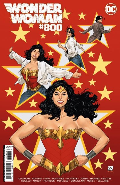 Wonder Woman, Vol. 5 Whatever Happened to the Warrior of Truth?, Whatever Happened to the Warrior of Truth? Part 2 / Trinity |  Issue#800N | Year:2023 | Series: Wonder Woman | Pub: DC Comics | 2nd Printing Daniel Sampere