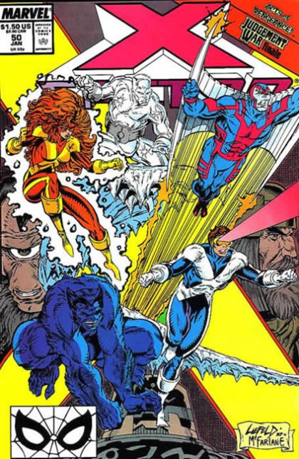 X-Factor, Vol. 1 Acts of Vengeance - Judgment War, Finale: Judgement Day / Meanwhile, on Earth... |  Issue#50A | Year:1989 | Series: X-Factor | Pub: Marvel Comics | Direct Edition