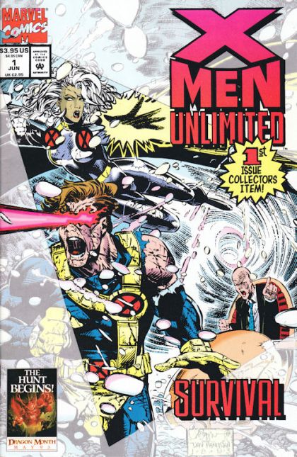 X-Men Unlimited, Vol. 1 Follow The Leader |  Issue#1A | Year:1993 | Series: X-Men | Pub: Marvel Comics | Direct Edition