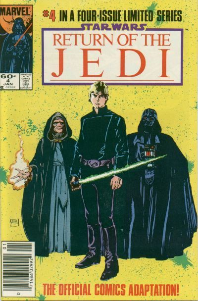 Star Wars: Return of the Jedi (Marvel) The Final Duel! |  Issue#4B | Year:1983 | Series: Star Wars - Expanded Universe | Pub: Marvel Comics | Newsstand Edition