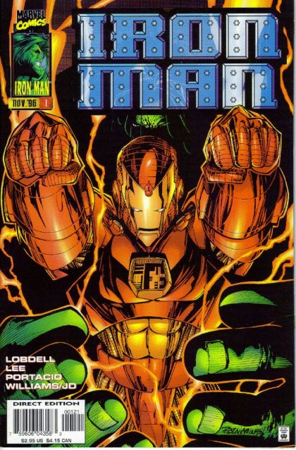 Iron Man, Vol. 2 Heart of the Matter |  Issue#1B | Year:1996 | Series: Iron Man | Pub: Marvel Comics | Direct Edition Variant Cover