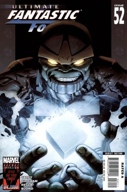Ultimate Fantastic Four  |  Issue#52 | Year:2008 | Series: Fantastic Four | Pub: Marvel Comics | Greg Land Regular