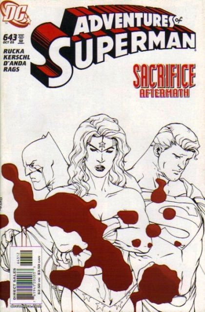 The Adventures of Superman Sacrifice - Aftermath: Fragmentation |  Issue#643C | Year:2005 | Series: Superman | Pub: DC Comics | 2nd Printing