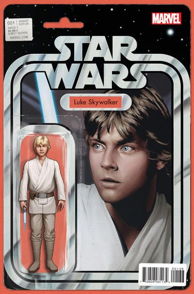 Star Wars, Vol. 2 (Marvel) Skywalker Strikes |  Issue#1O | Year:2015 | Series: Star Wars | Pub: Marvel Comics | John Tyler Christopher Action Figure Variant