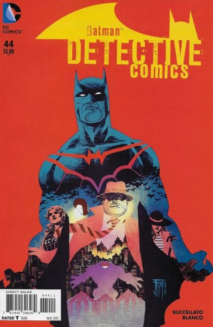 Detective Comics, Vol. 2 Reunion, Part Four - Goodbyes |  Issue#44A | Year:2015 | Series: Batman | Pub: DC Comics | Francis Manapul Regular Cover