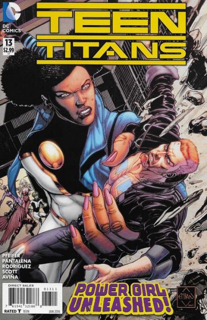 Teen Titans, Vol. 5 Rogue Targets, Part 5 |  Issue#13A | Year:2015 | Series: Teen Titans | Pub: DC Comics | Ethan Van Sciver Regular Cover