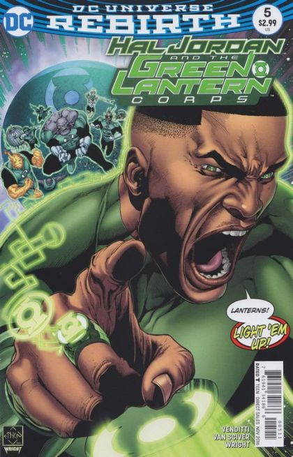 Hal Jordan and the Green Lantern Corps Sinestro's Law, Part 5: Joining Forces |  Issue#5A | Year:2016 | Series: Green Lantern | Pub: DC Comics | Regular Ethan Van Sciver Cover