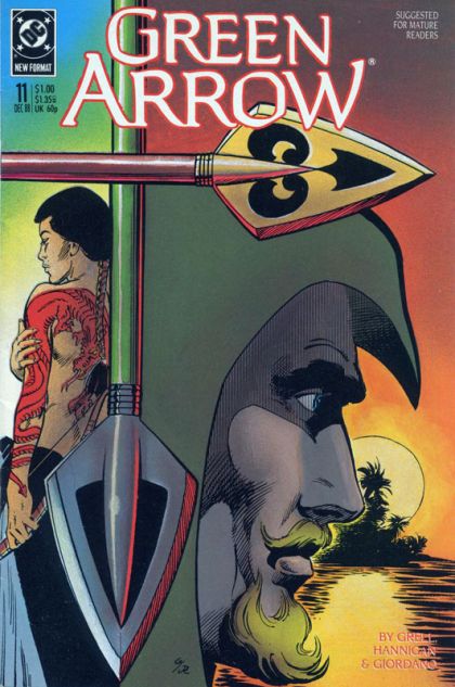Green Arrow, Vol. 2 Here There Be Dragons, Part 3 |  Issue#11 | Year:1988 | Series: Green Arrow | Pub: DC Comics |