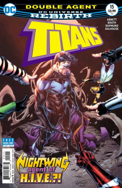 Titans, Vol. 3 Double Agent |  Issue#15A | Year:2017 | Series:  | Pub: DC Comics | Regular Brett Booth & Norm Rapmund Cover