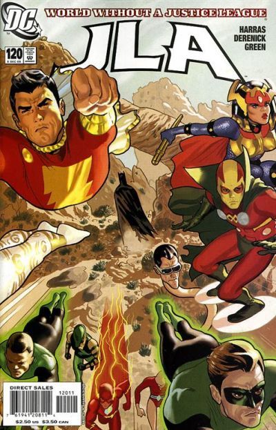 JLA World Without a Justice League, Requiem for a League |  Issue#120A | Year:2005 | Series: JLA | Pub: DC Comics | Direct Edition