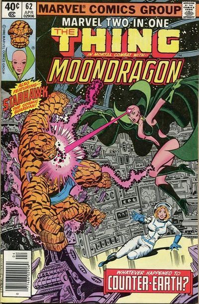 Marvel Two-In-One, Vol. 1 The Taking Of Counter Earth! |  Issue#62B | Year:1980 | Series: Marvel Two-In-One | Pub: Marvel Comics | Newsstand Edition