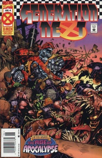 Generation Next Age of Apocalypse - Bye |  Issue#4B | Year:1995 | Series: Generation X | Pub: Marvel Comics | Newsstand Edition