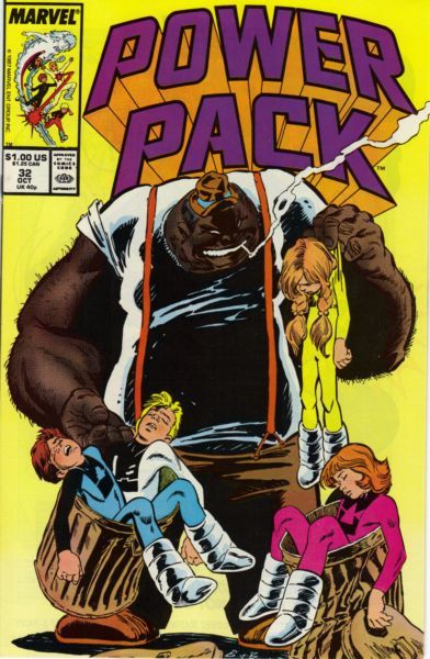 Power Pack, Vol. 1 Who's The Villain? |  Issue#32 | Year:1987 | Series: Power Pack | Pub: Marvel Comics |
