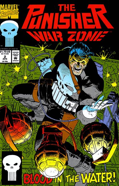 The Punisher: War Zone, Vol. 1 Carbone Family, Blood in the Water |  Issue#2A | Year:1992 | Series: Punisher | Pub: Marvel Comics | Direct Edition