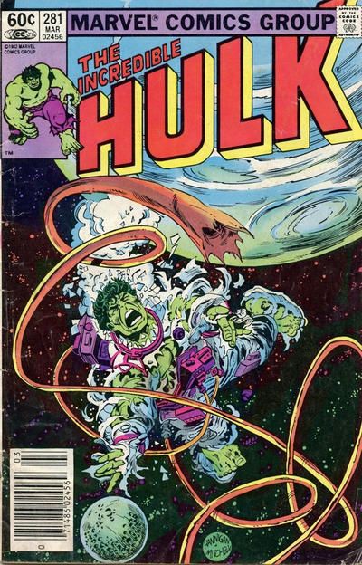 The Incredible Hulk, Vol. 1 Audition! |  Issue#281B | Year:1983 | Series: Hulk | Pub: Marvel Comics |