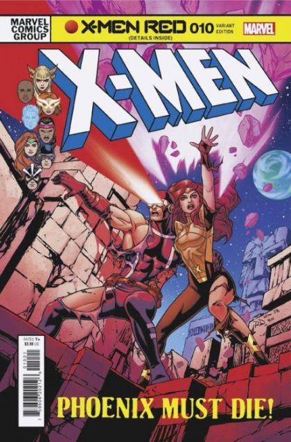 X-Men: Red, Vol. 2 The New Age |  Issue#10B | Year:2023 | Series: X-Men | Pub: Marvel Comics | Russell Dauterman Classic Homage Variant