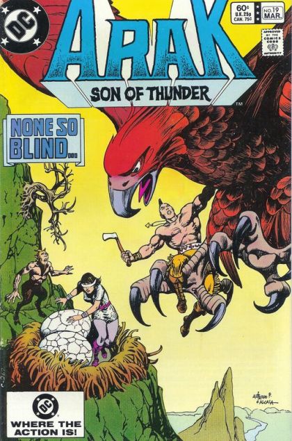Arak Eyeless In Asia / They Came Upon A Midnight Fearful! |  Issue#19A | Year:1983 | Series:  | Pub: DC Comics | Direct Edition