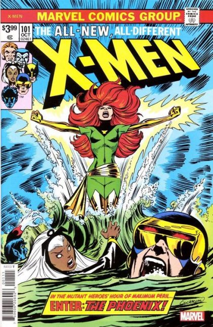Uncanny X-Men, Vol. 1 Like A Phoenix, From The Ashes! |  Issue#101F | Year: | Series: X-Men | Pub: Marvel Comics | Facsimile