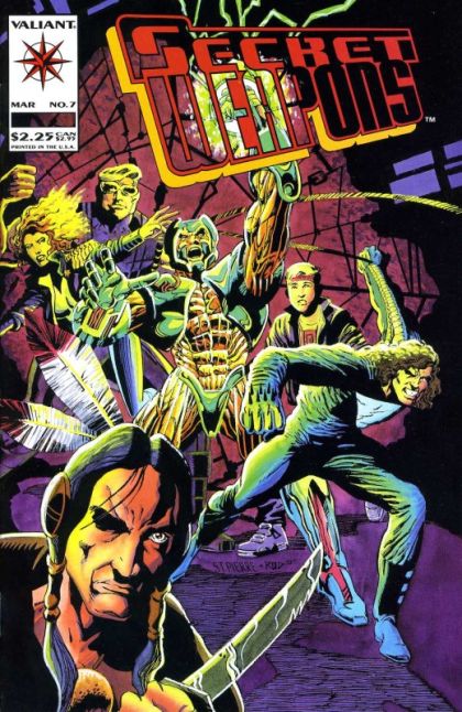 Secret Weapons The Horror Below Part 2 |  Issue#7 | Year:1994 | Series:  | Pub: Valiant Entertainment |