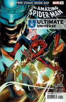 Free Comic Book Day 2025 (Spider-Man / Ultimate Universe) When Death Strikes!/Ultimate Incursion Prelude/untitled |  Issue