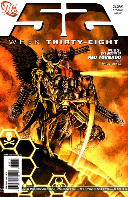 52 52 - Breathless / The Origin of Red Tornado |  Issue#38 | Year:2007 | Series:  | Pub: DC Comics | J.G. Jones Regular
