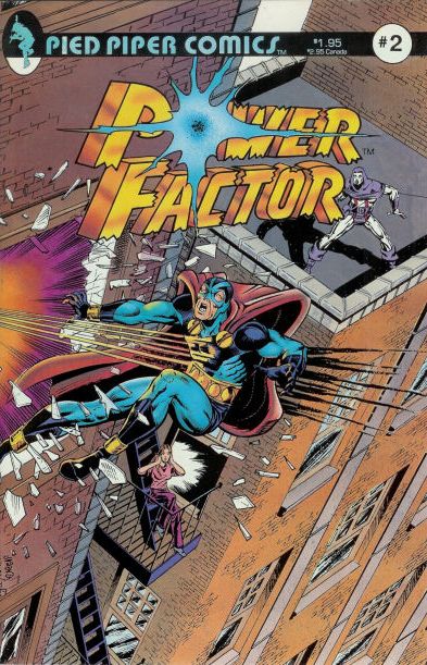 Power Factor (1987-1988) Back in Black |  Issue#2 | Year:1988 | Series:  | Pub: Wonder Comix |